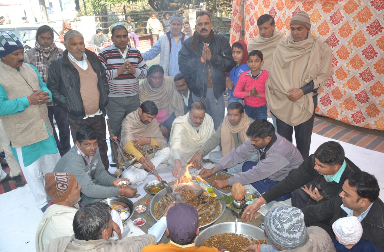 New Year begins with havan-yajna and satsang