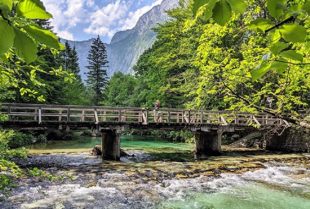 Slovenia Lake Bohinj at the end of the world