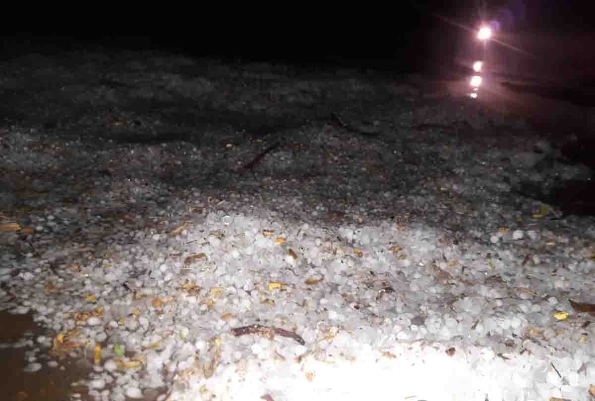 rain fell in Kanpur between heavy cold