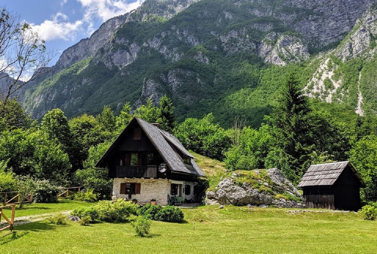 Slovenia Lake Bohinj at the end of the world