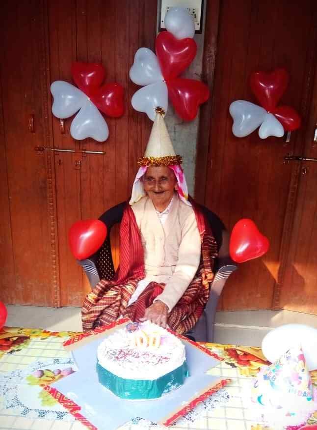 Shatayu Dharmo Devi celebrated 100th birthday