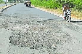 20 lakhs road uprooted in 13 days, action