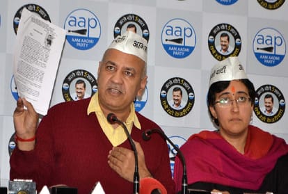 Manish Sisodia raised questions on commencement of registry process in unauthorized colonies