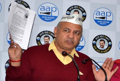 Manish Sisodia raised questions on commencement of registry process in unauthorized colonies