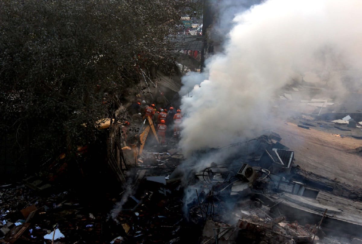 once again Mahavir defeated death during Fire in Okaya factory