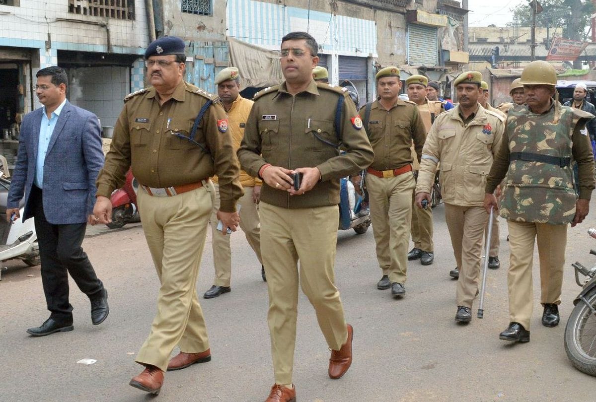 tight security on Friday in agra