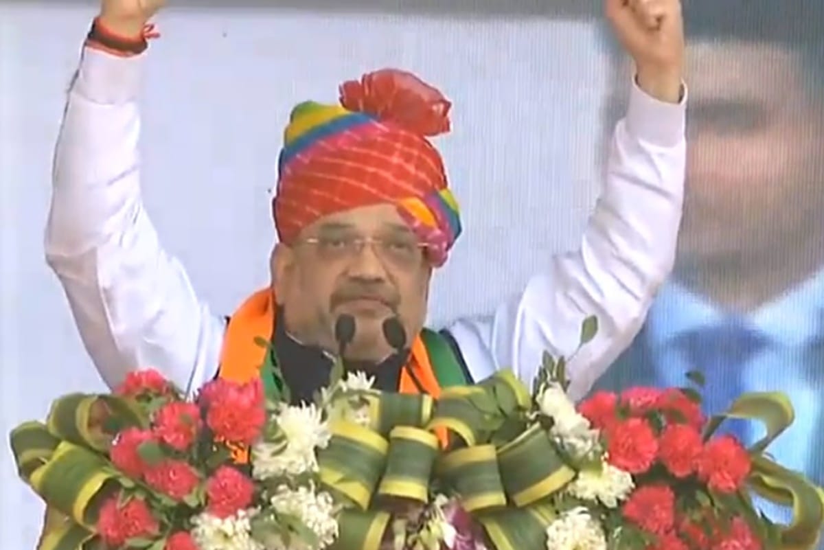 citizenship amendment act: amit shah target on Congress for NRC and CAA protests