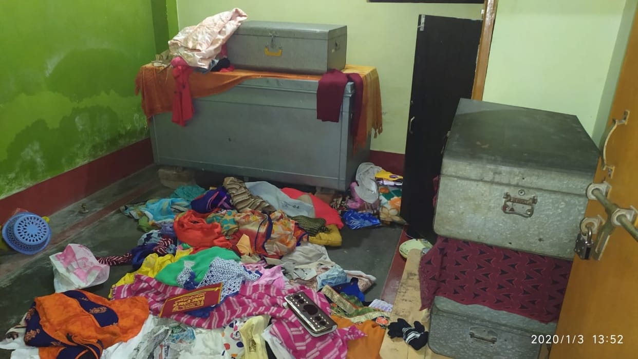 trespass in grocery businessman's house