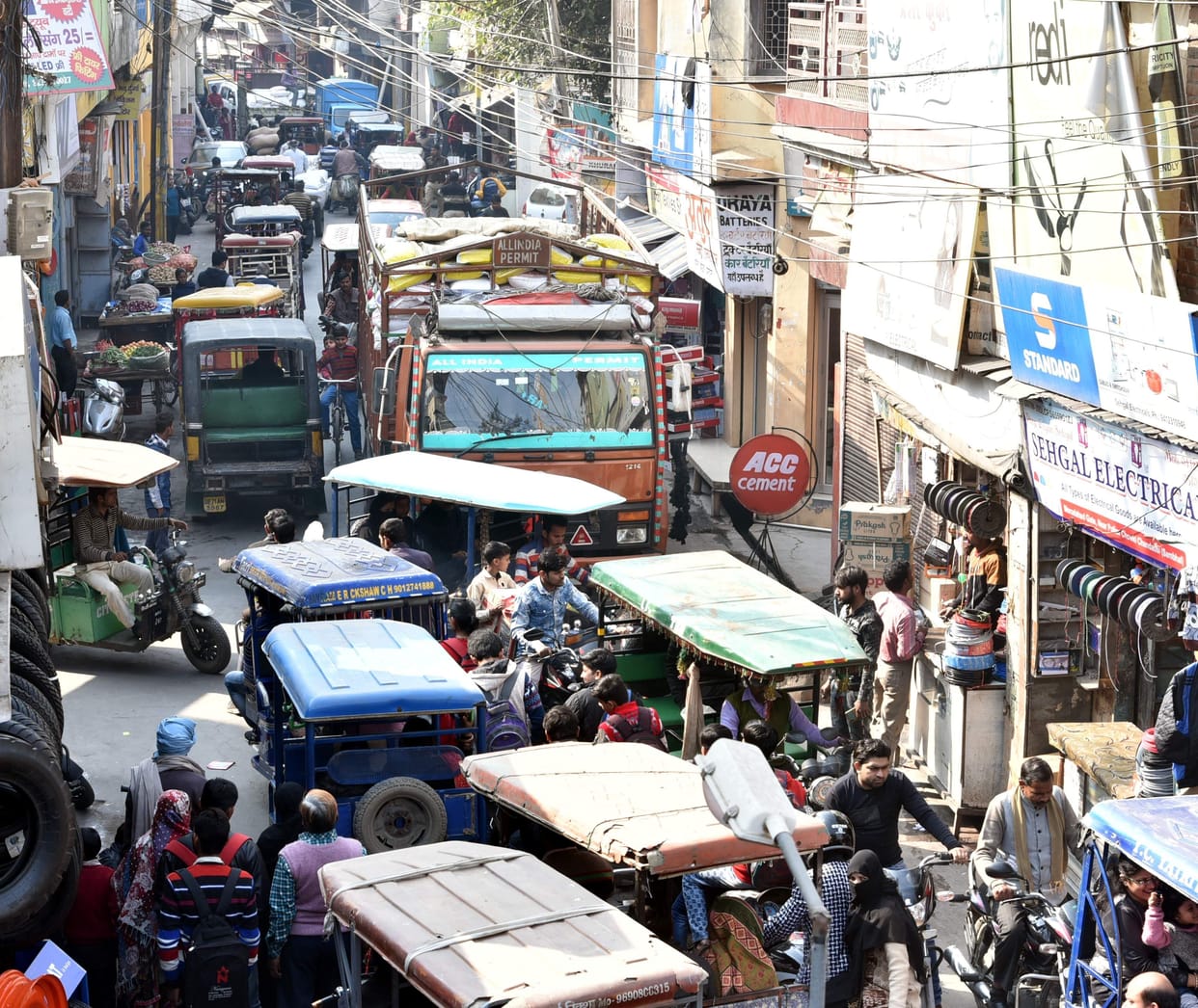 jam in chandausi sambhal