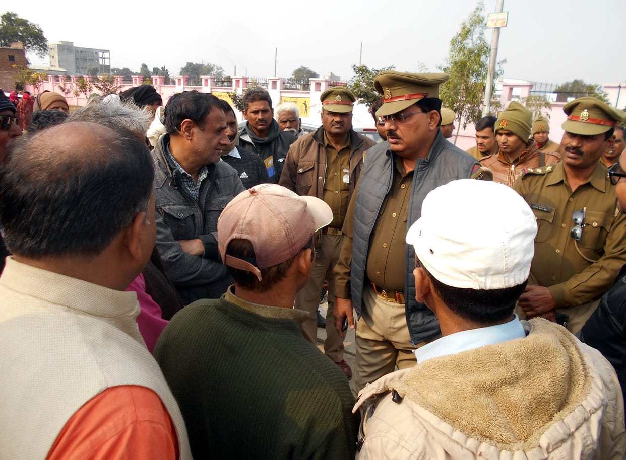 kasganj, hospital, strike,  docter