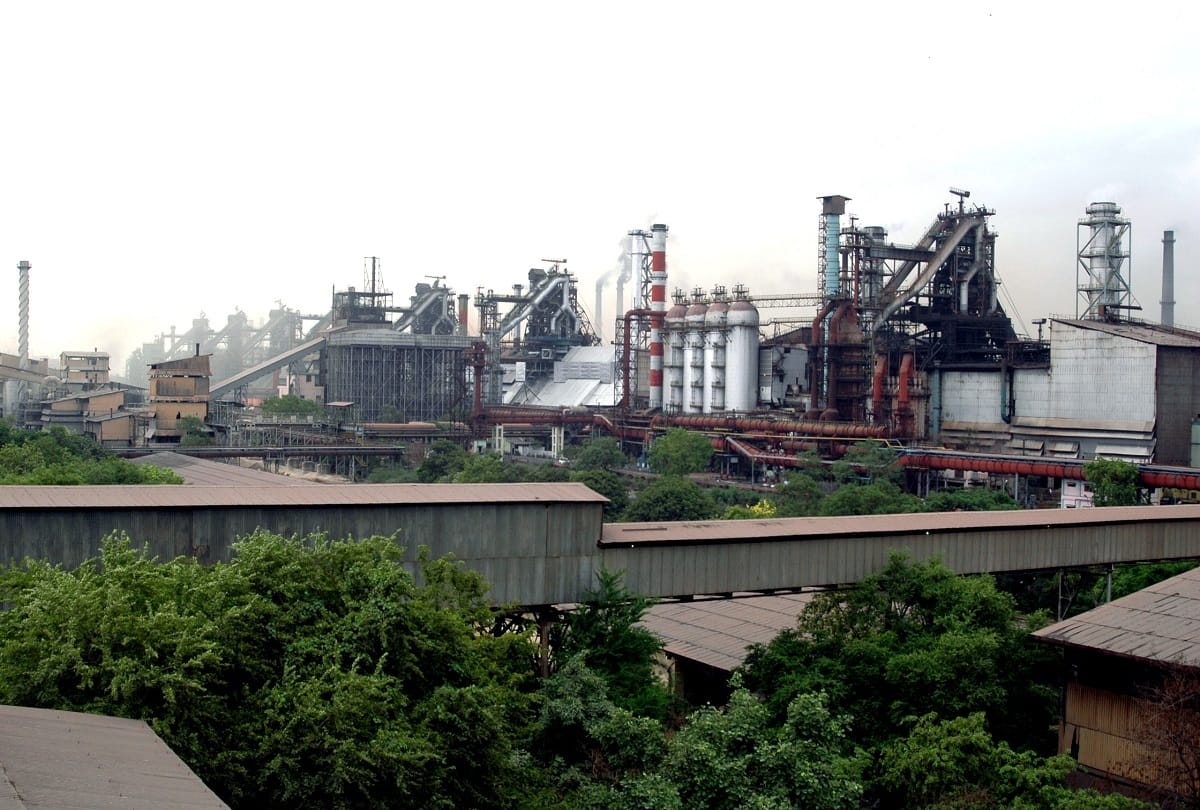 Chhattisgarh Six people were hospitalized after a gas leak inside Bhilai Steel Plant