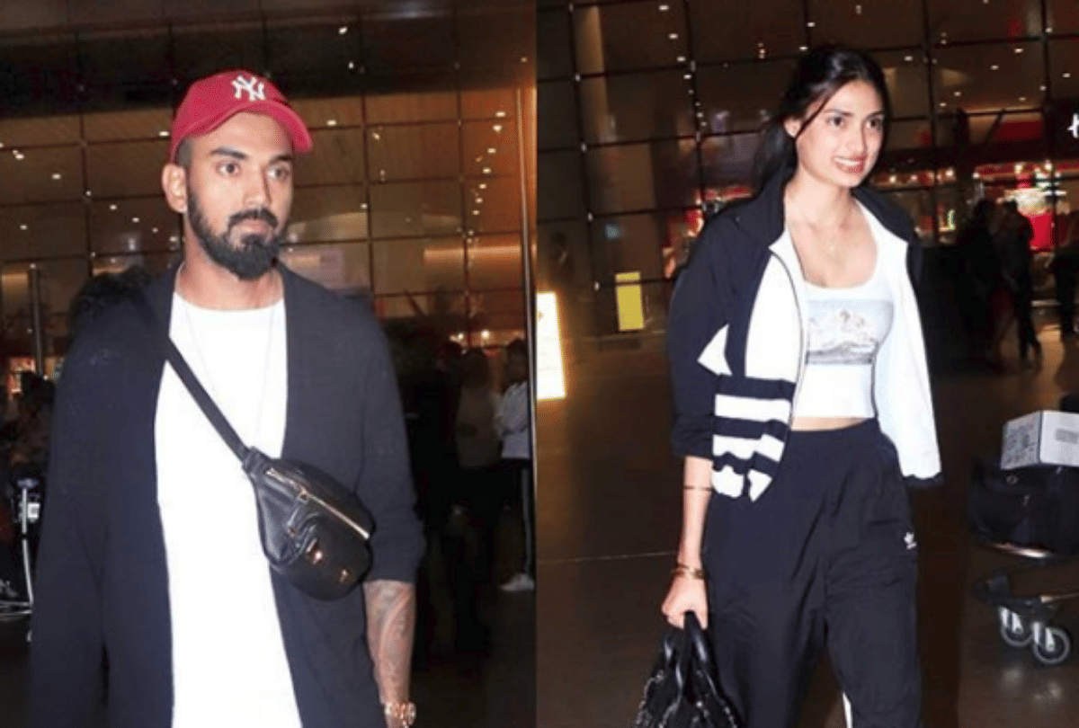 athiya shetty and kl rahul return mumbai after new year celebration
