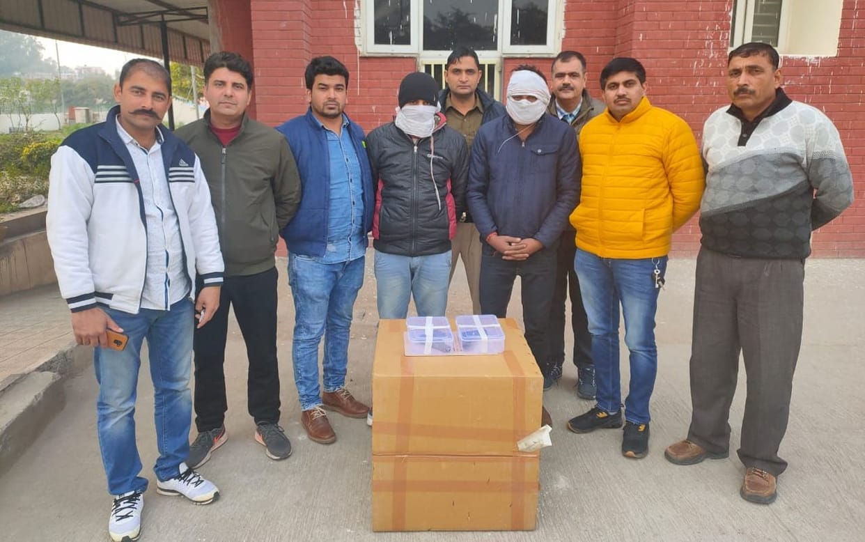 arrested with gangsterpartner in ransom case of 10 lakh