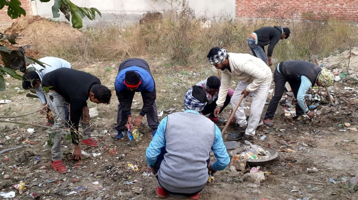 cleen india, campain, kasganj