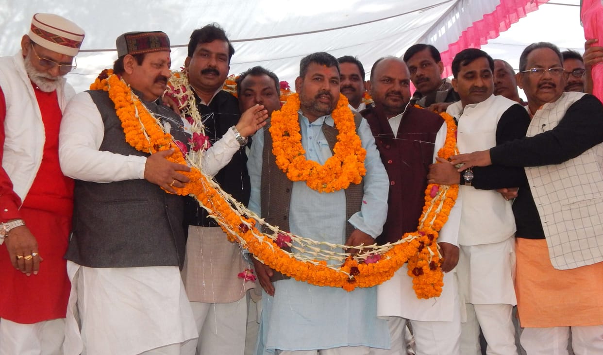 Newly elected Congress district president welcomed
