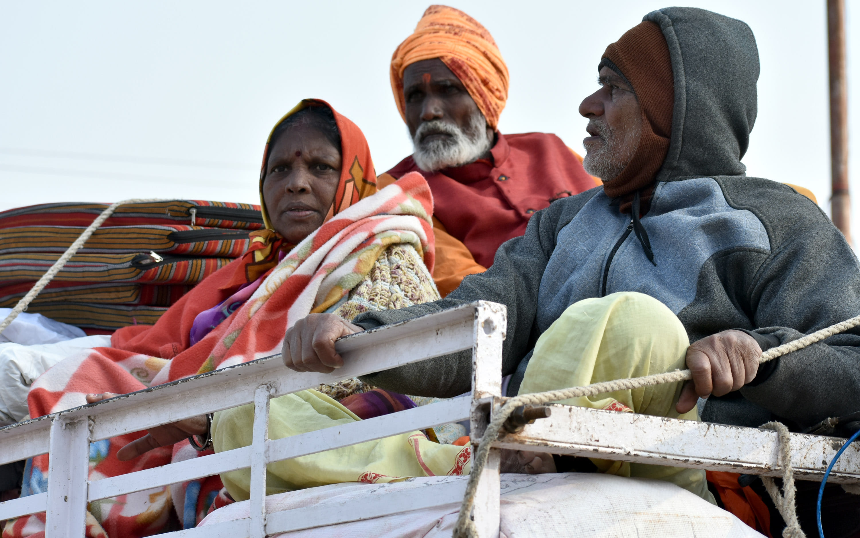 Magh fair took shape, Kalpavasi started coming to camps