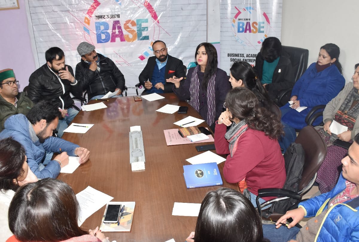 amar ujala base Samvad in shimla on Shimla Smart City Project