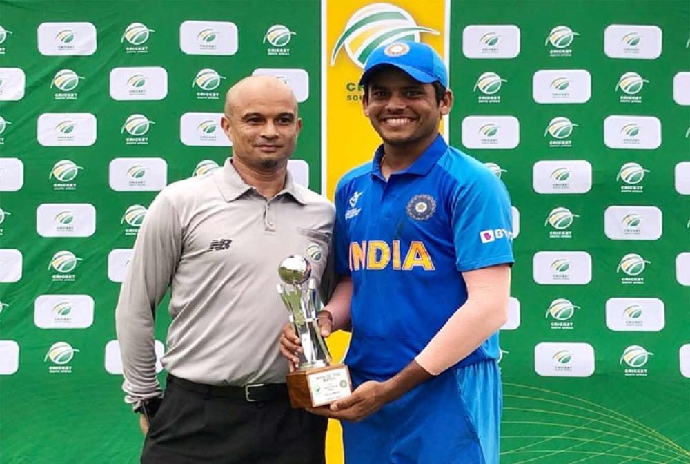 Priyam garg 110 sets up India U-19 teams 66-run win over South Africa