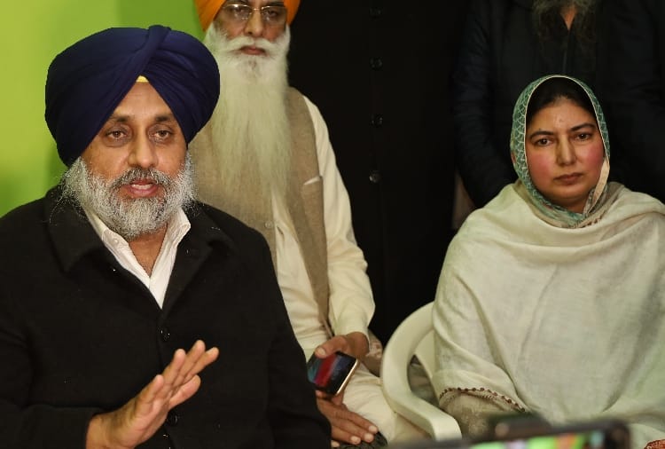 Akali leader Sukhbir Singh Badal reached at Ludhiana