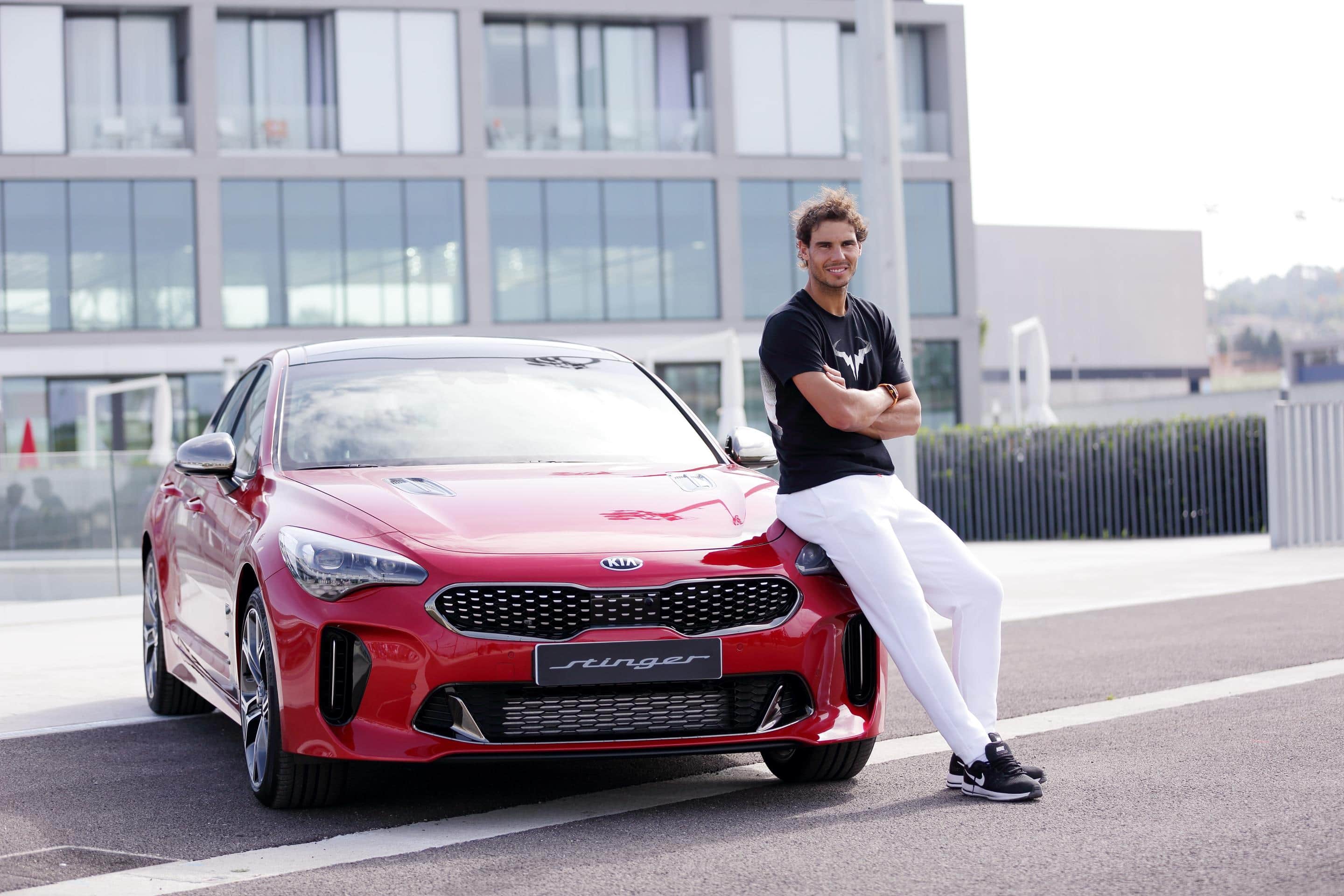Top tennis players Rafael Nadal to roger federer drive luxurious cars participating in ATP cup