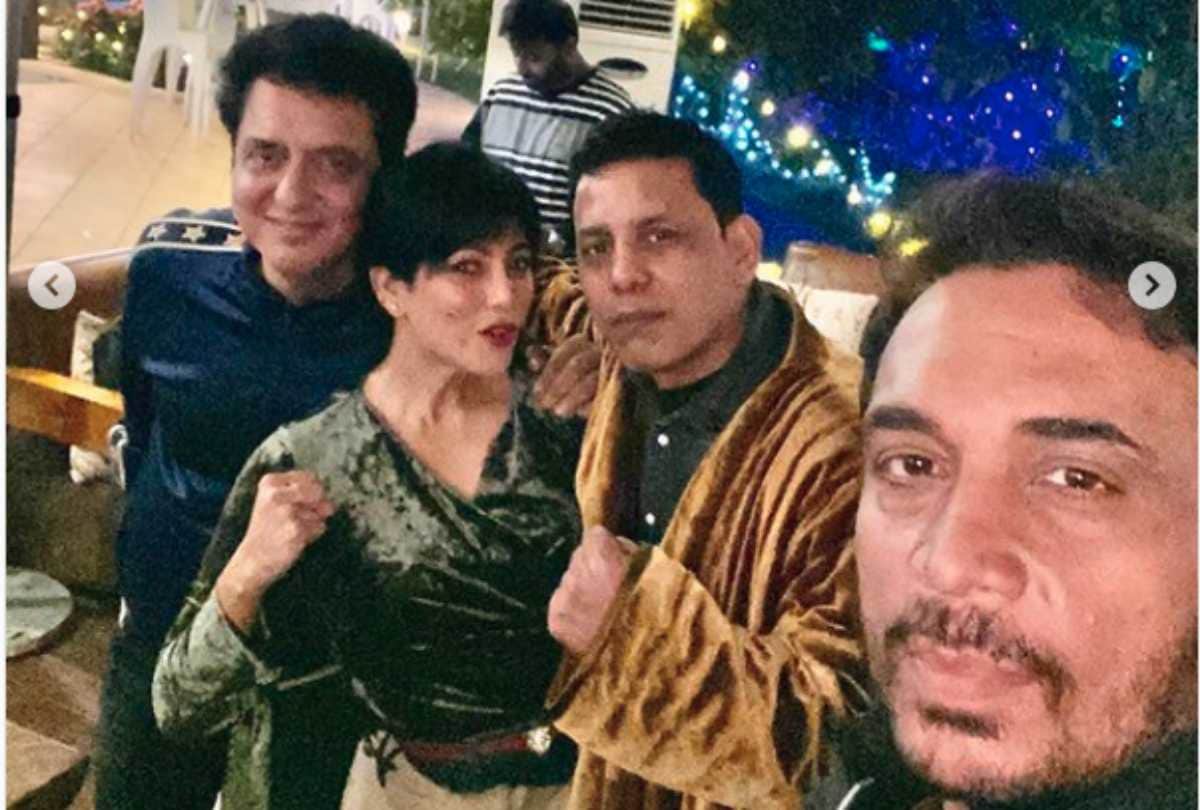 salman khan new year party inside photo viral