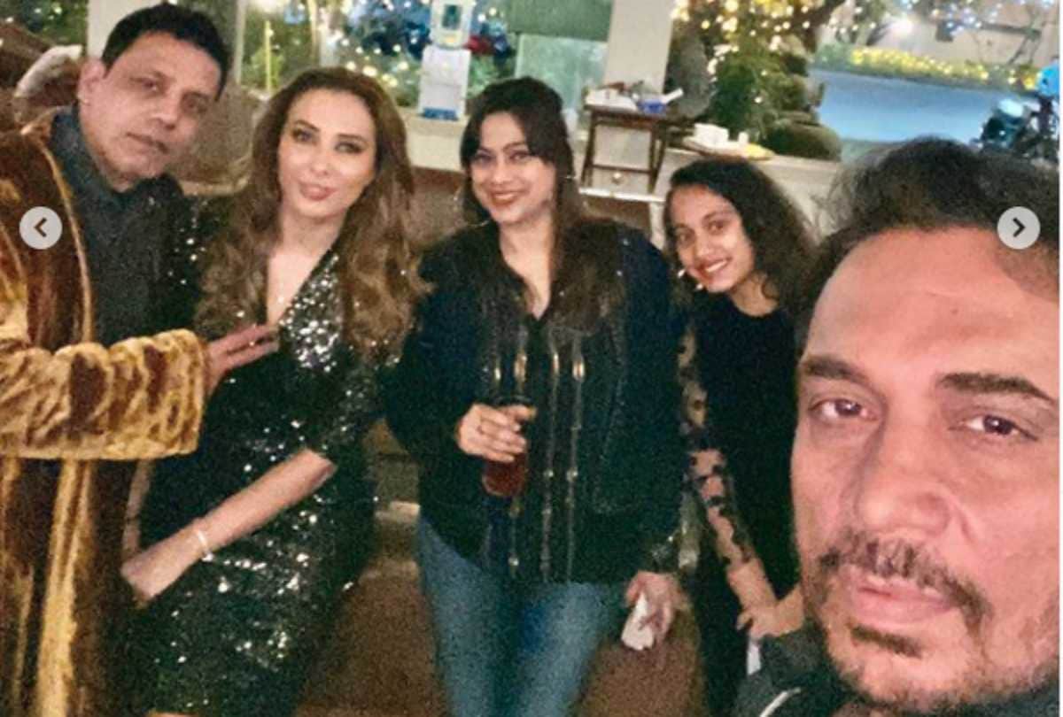 salman khan new year party inside photo viral