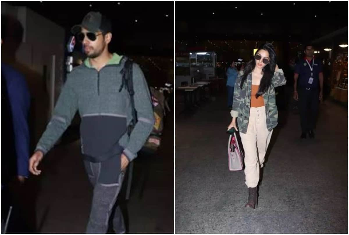 Sidharth Malhotra Kiara Advani Spotted Together At The Airport After New Year Celebration