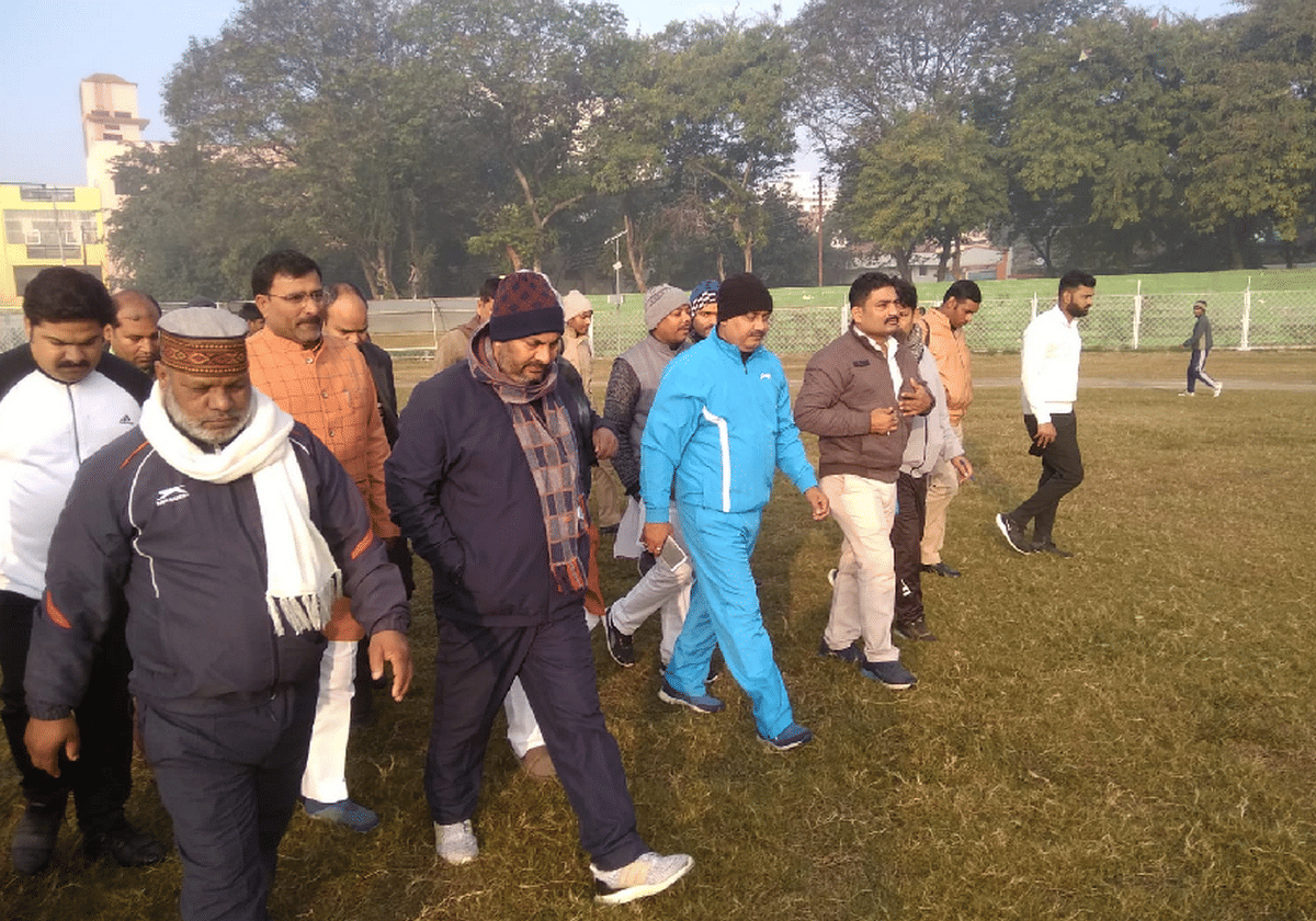 Upendra Tiwari oversaw Dr. Sampurnanand Sports Stadium in Sigra varanasi