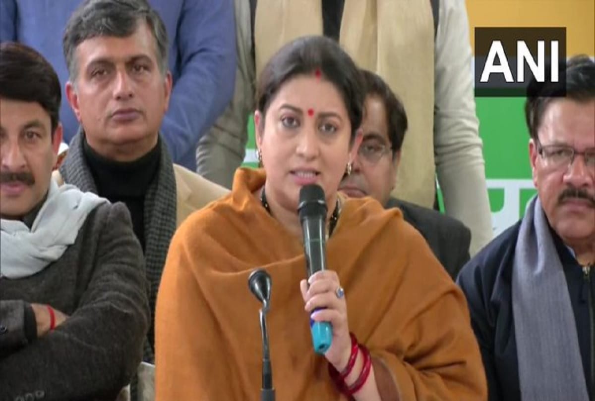 BJP begins preparations for Delhi Assembly elections smriti irani leaves 49 chariots