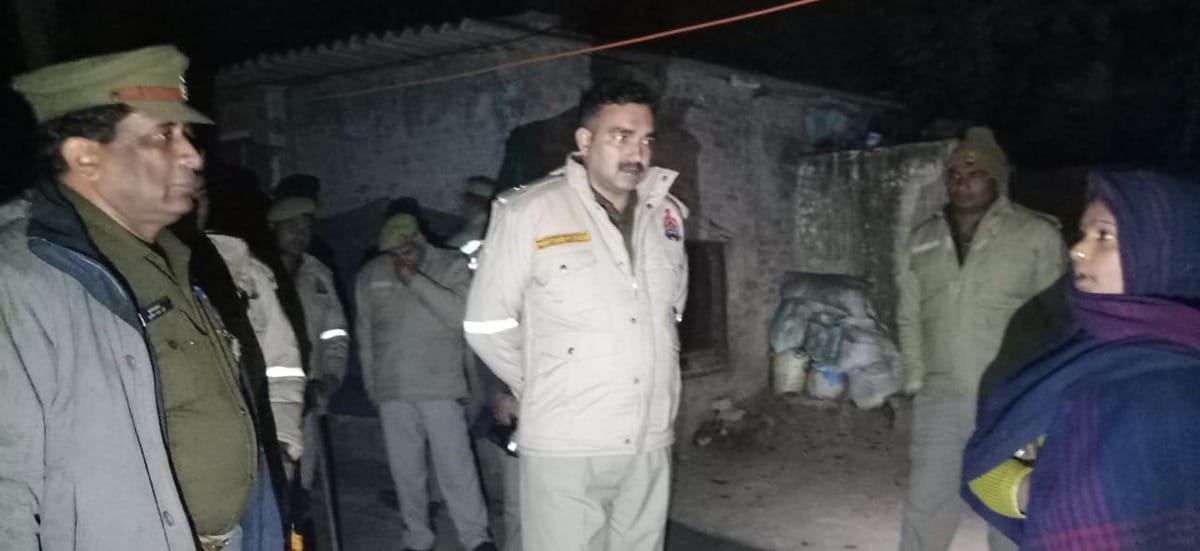 Old man farmer killed firing in mirzamurad varanasi