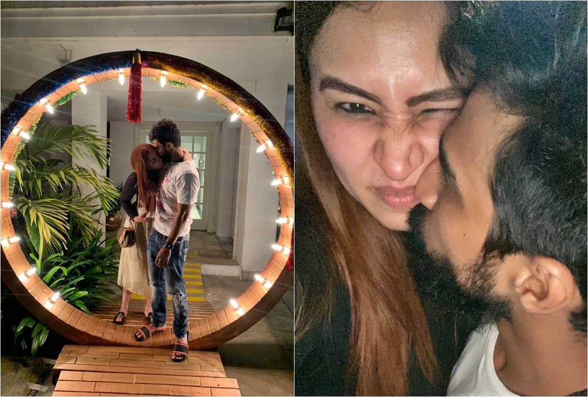 Jwala Gutta shared a images with Tamil cinema actor Vishnu Vishal to wish their fans on the new year