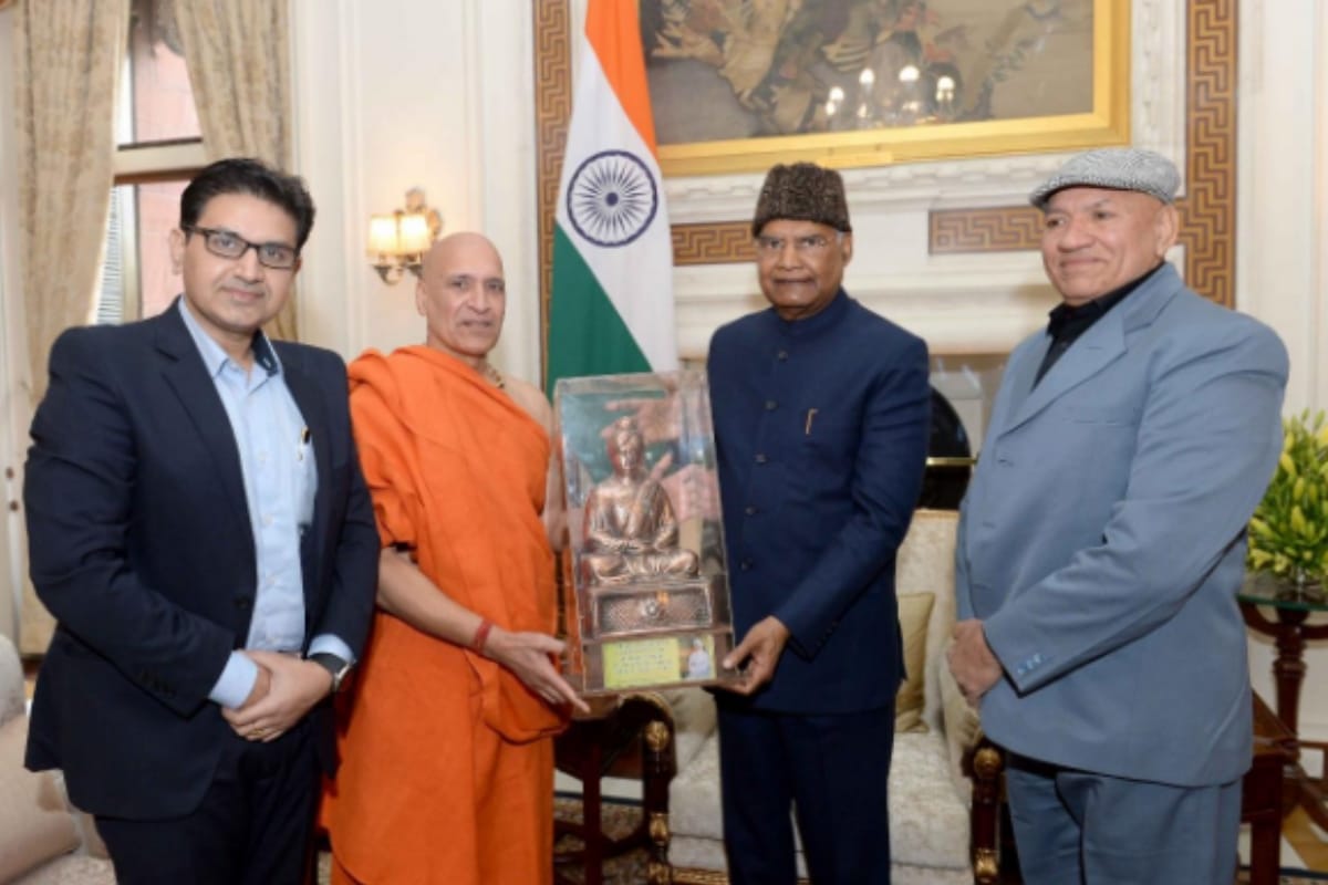 President Ramnath Kovind praised new experiments of Yogi Bharat Bhushan from Saharanpur