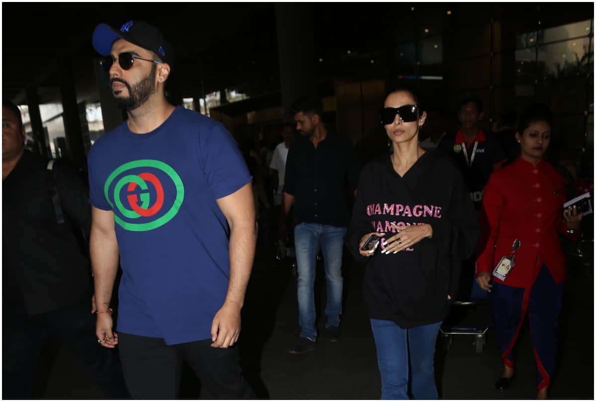 Arjun Kapoor got angry on paparazzi who climbed wall and took Malaika arora photos infront of saif kareena house