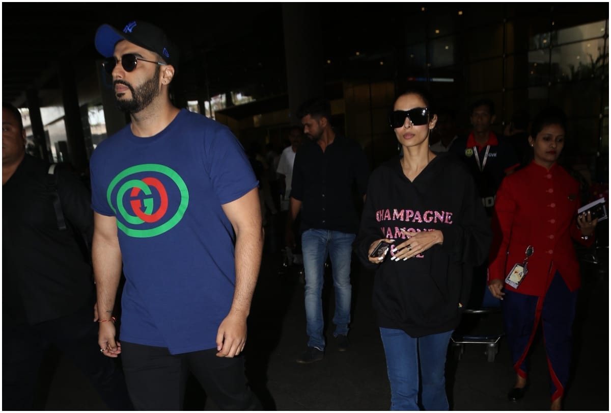 Arjun Kapoor got angry on paparazzi who climbed wall and took Malaika arora photos infront of saif kareena house