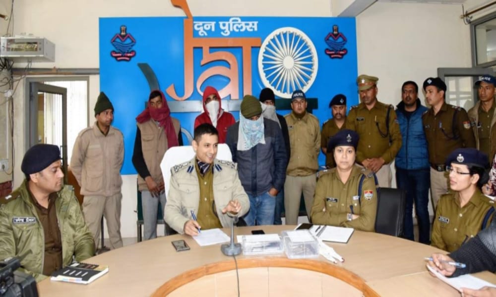 Seven arrested who came Dehradun for robbery