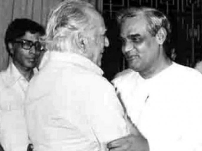 The ghazal o Faiz, which created a furore, was first held in Allahabad on the invitation of Vajpayee