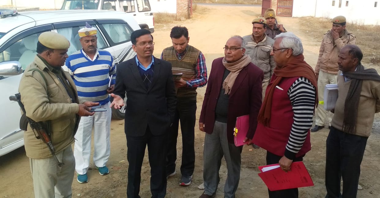 DM got anger after seeing bad material in construction