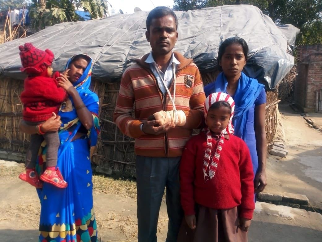 Uncle and nephew beaten by garrison incharge, hand broken