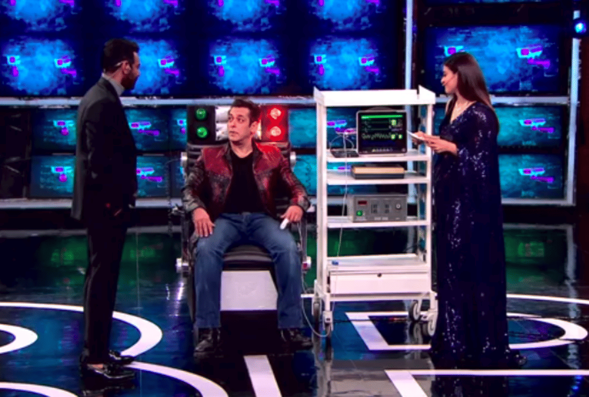 bigg boss 13 ajay devgn and kajol reaction when salman khan said he is virgin
