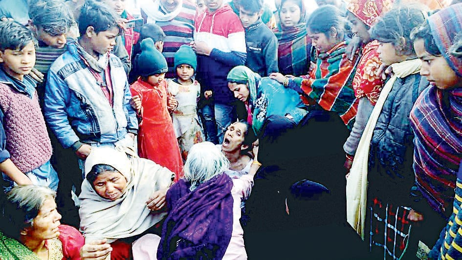 Roadways bus crushed Kishore
