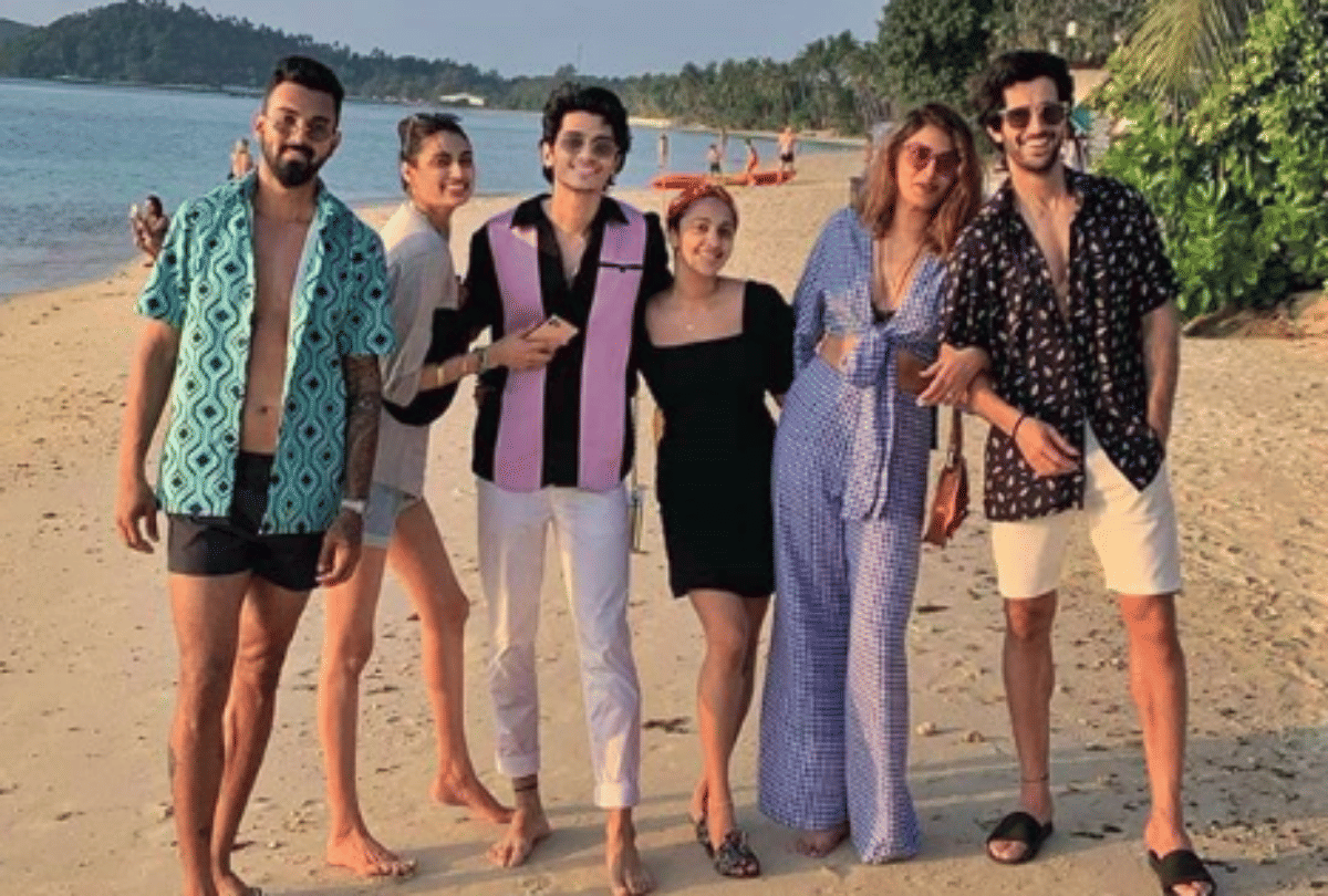athiya shetty comment on kl rahul picture during thailand vacation