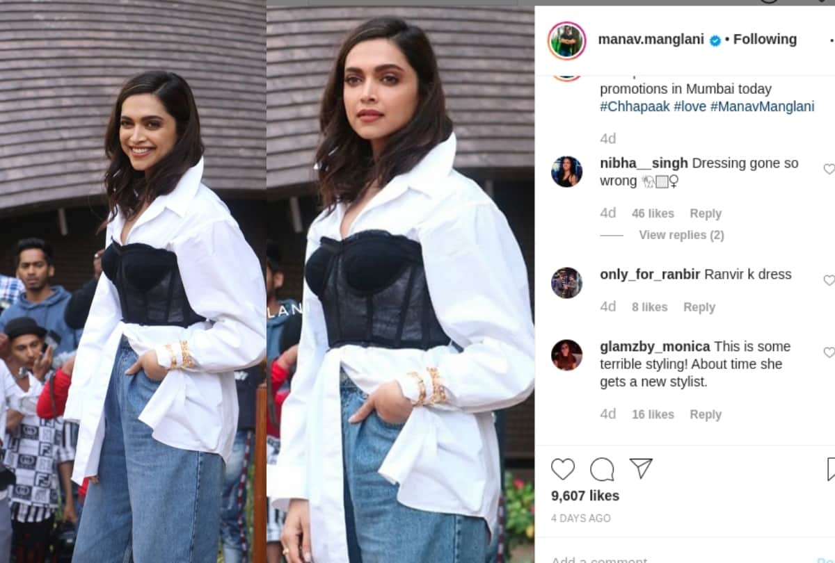 deepika padukone 3 times trolled for her dressing in chhapaak film promotion