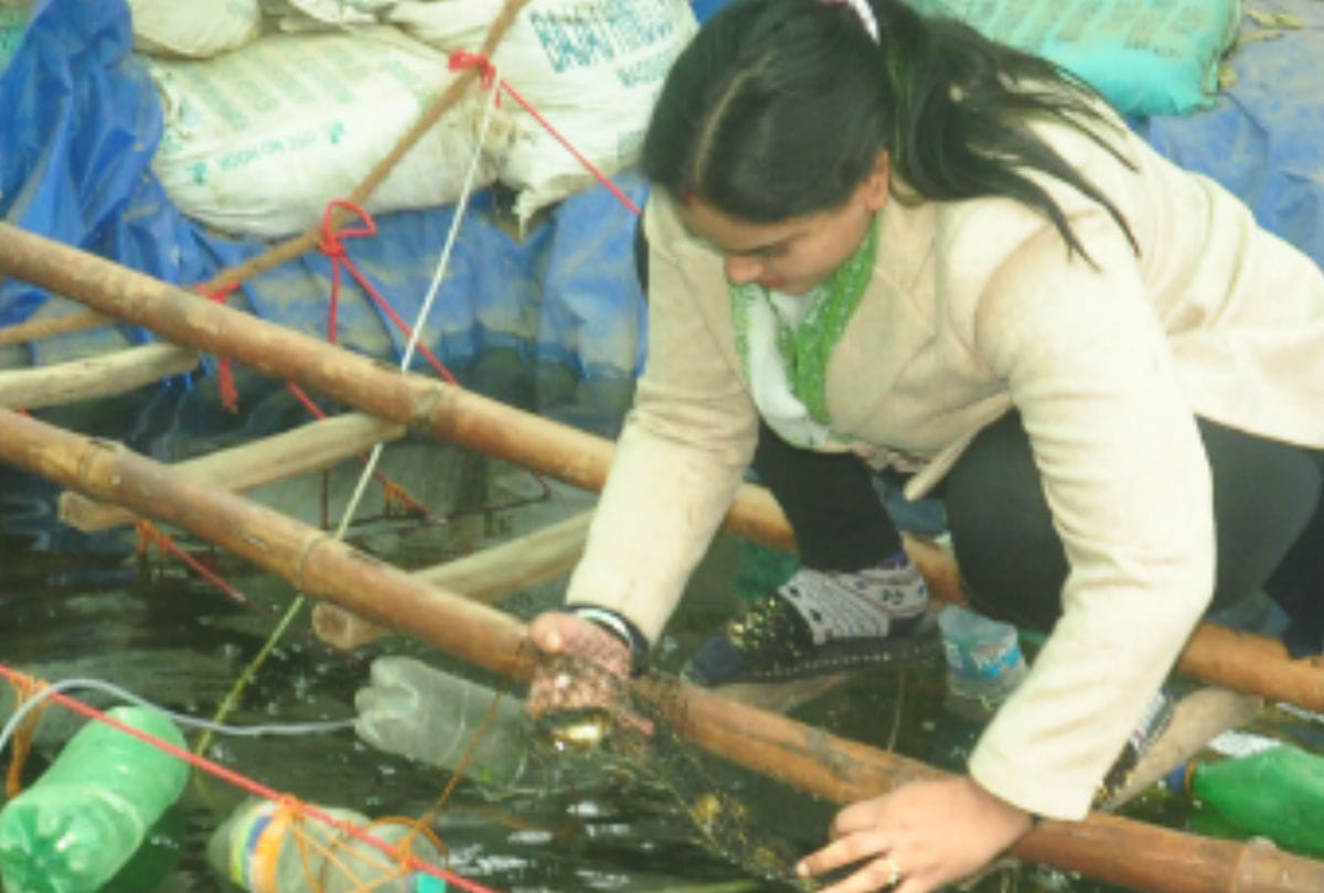pearl farming in agra