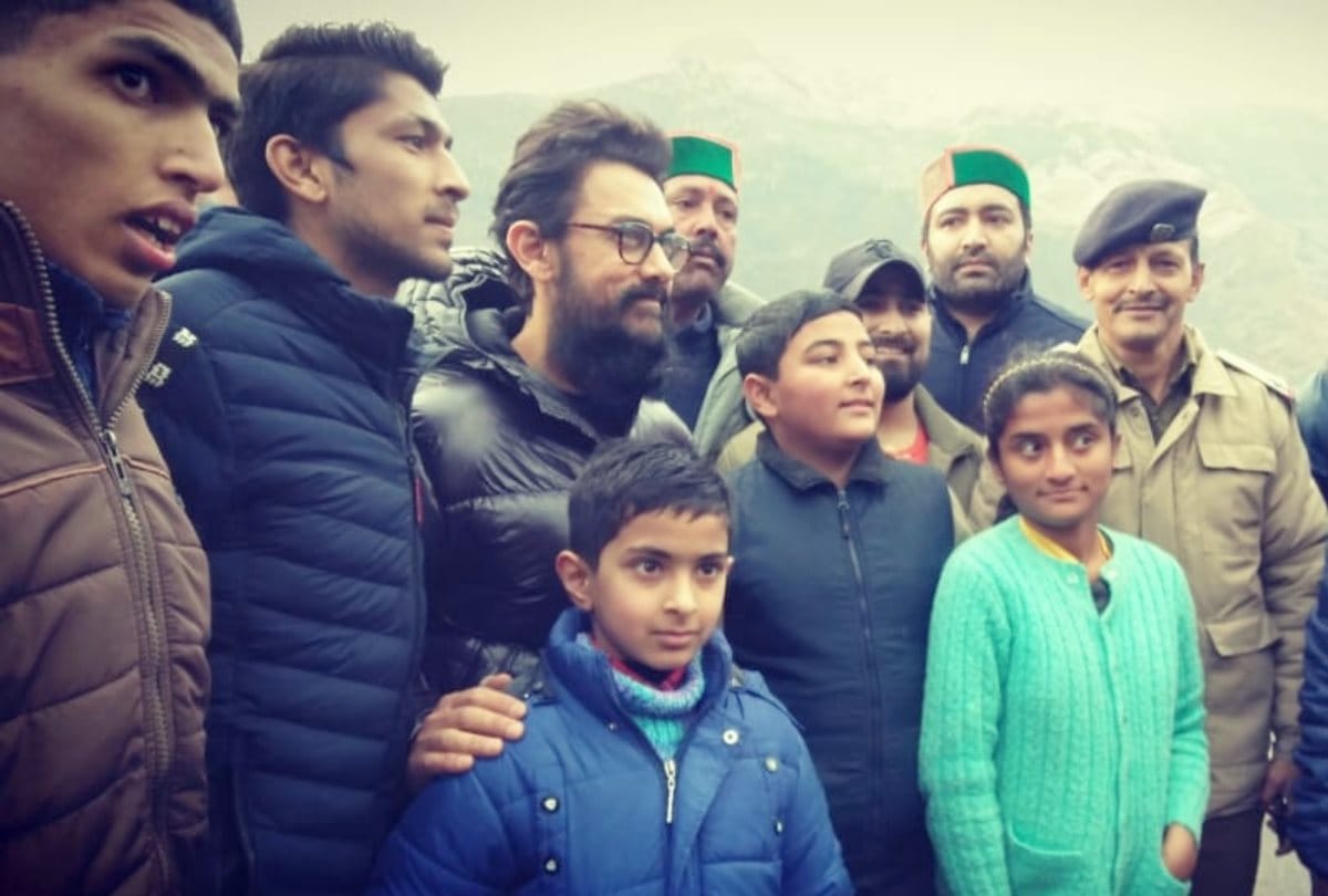 Aamir Khan movie shooting Laal Singh Chaddha in kinnaur in himachal pradesh