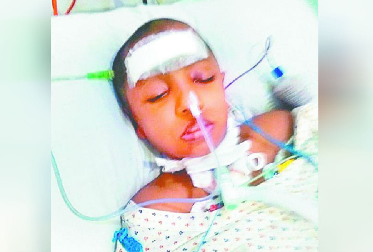 bullion trader's son is critical condition in Apollo Hospital Delhi