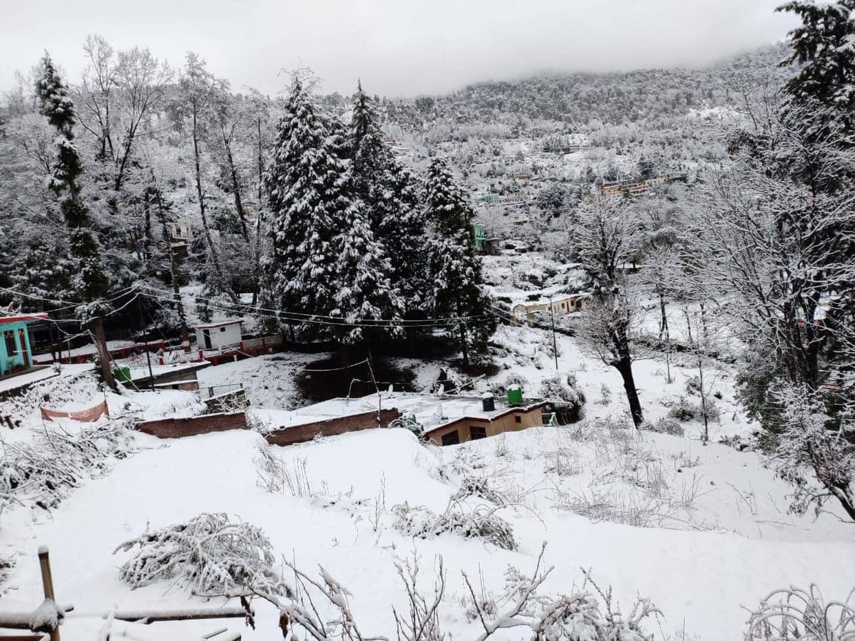 uttarakhand weather update: rain in Dehradun snowfall in Mussoorie expected today