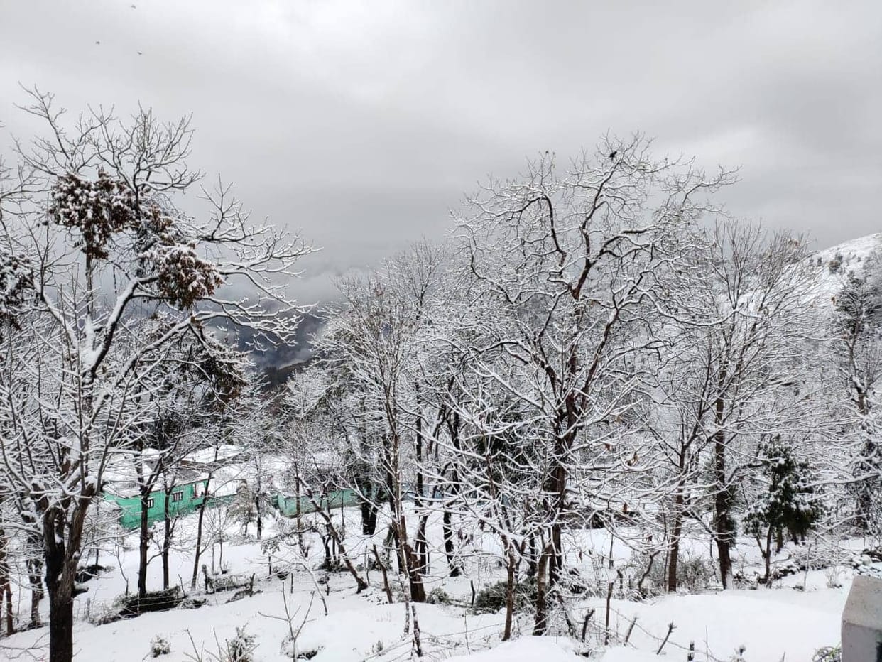Extreme Snowfall and hailstorm Alert in uttarakhand today