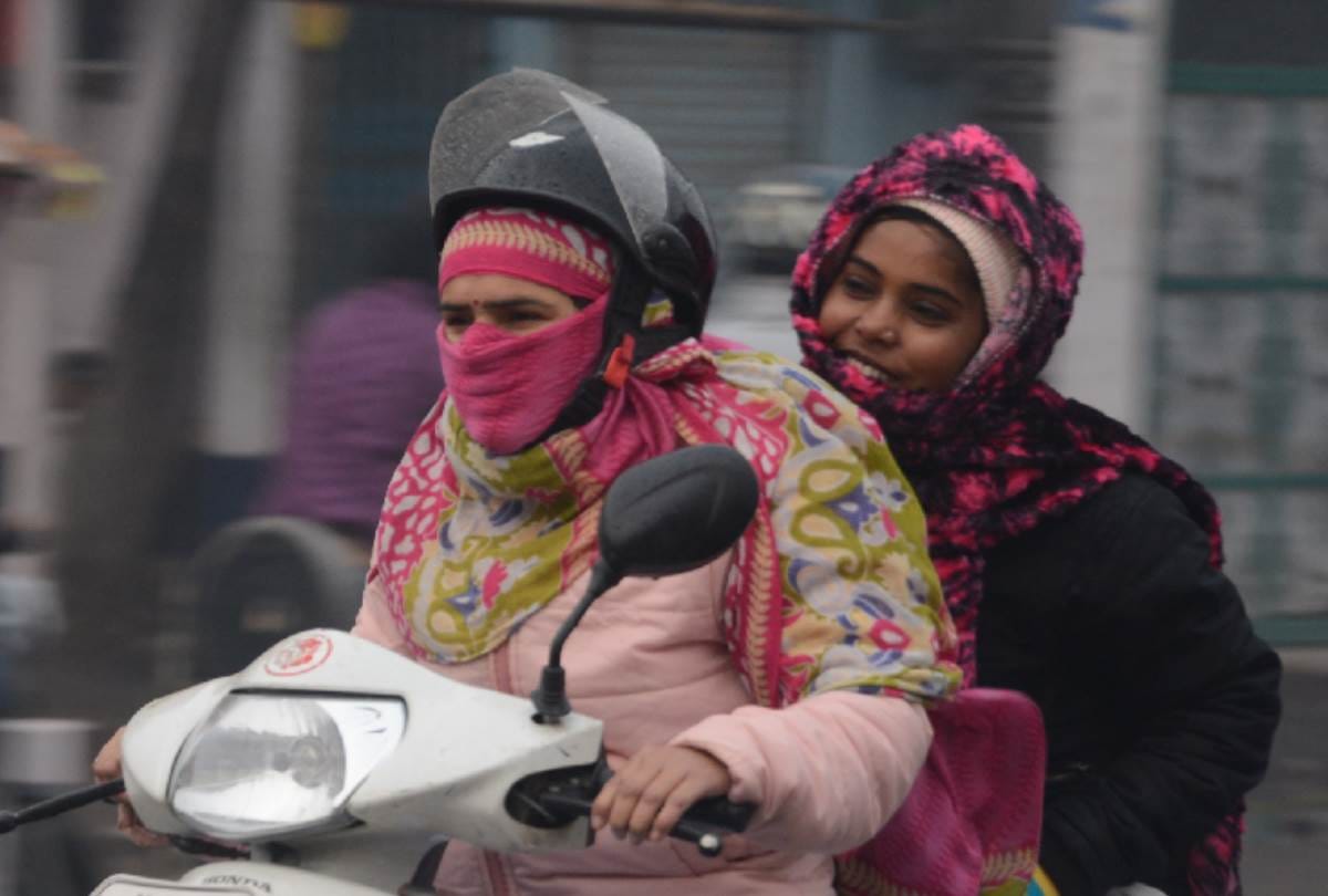 day's maximum temperature recorded 20.2 degrees and minimum temperature of night 13 degrees