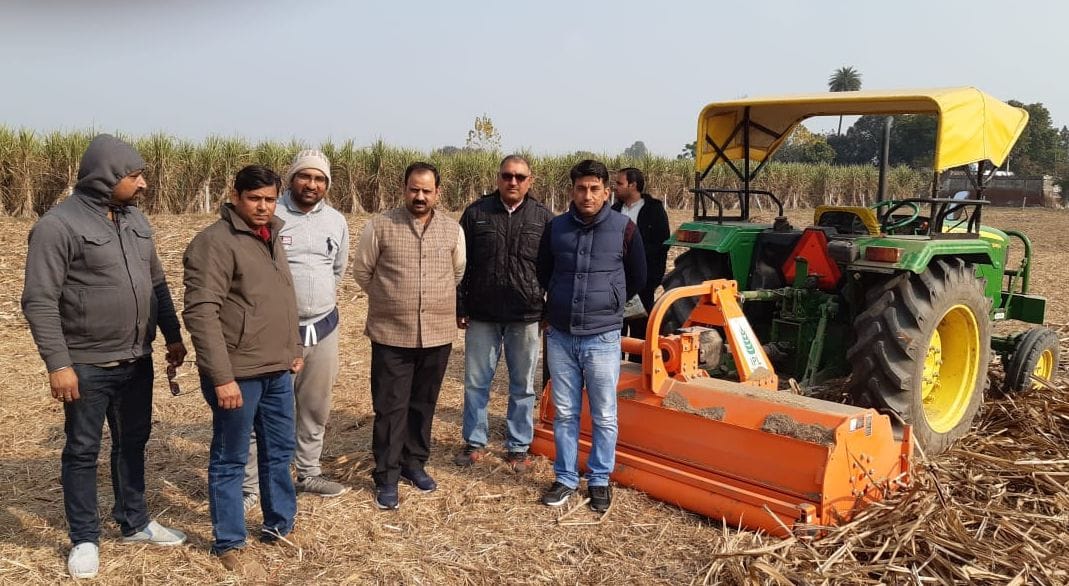 trase milching machine present in chini mill