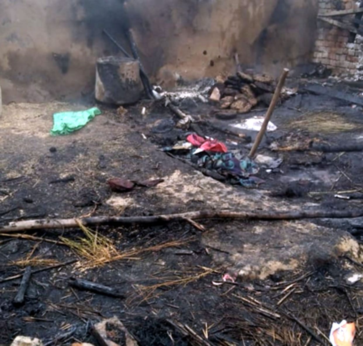 kasganj fire